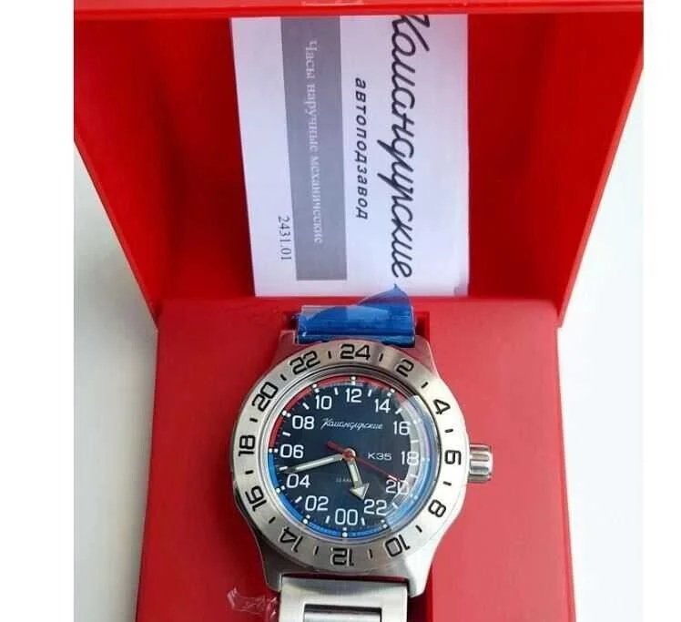 Vostok Komandirskie 35085A K35 24-Hour Watch - Image 5