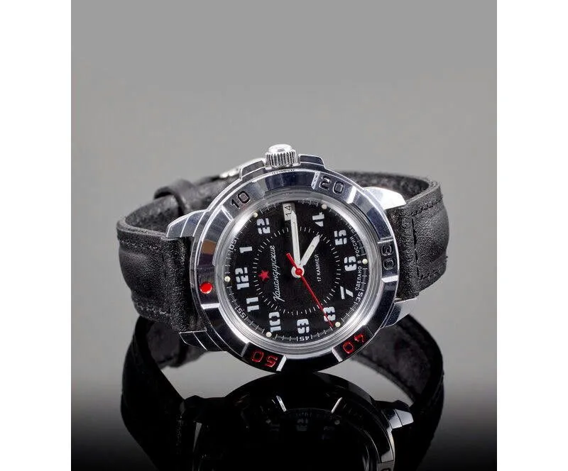 Vostok Komandirskie 431186 Mechanical Military Watch - Image 5