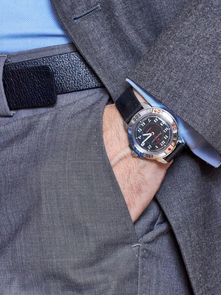 Vostok Komandirskie 431186 Mechanical Military Watch - Image 7