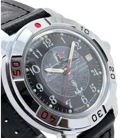 Vostok Komandirskie 431831 Submarine Captain Watch - Image 4