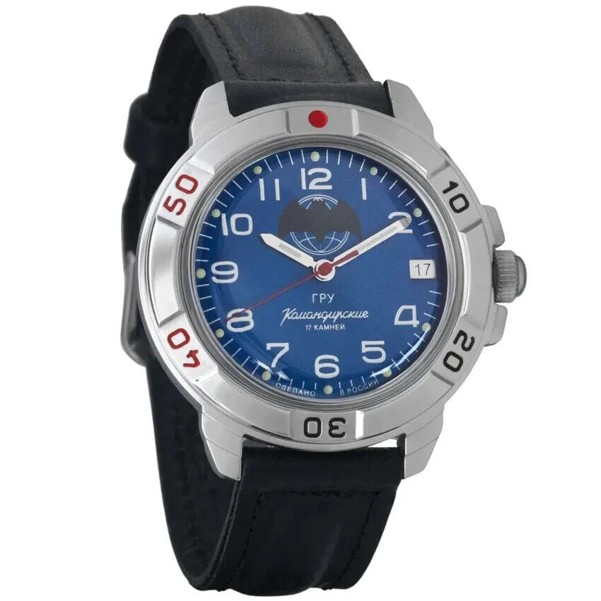 Vostok Komandirskie 431874 GRU Mechanical Military Watch - Image 3