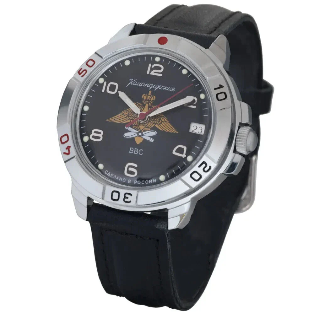 Vostok Komandirskie 431928 Mechanical Military Watch - Image 4
