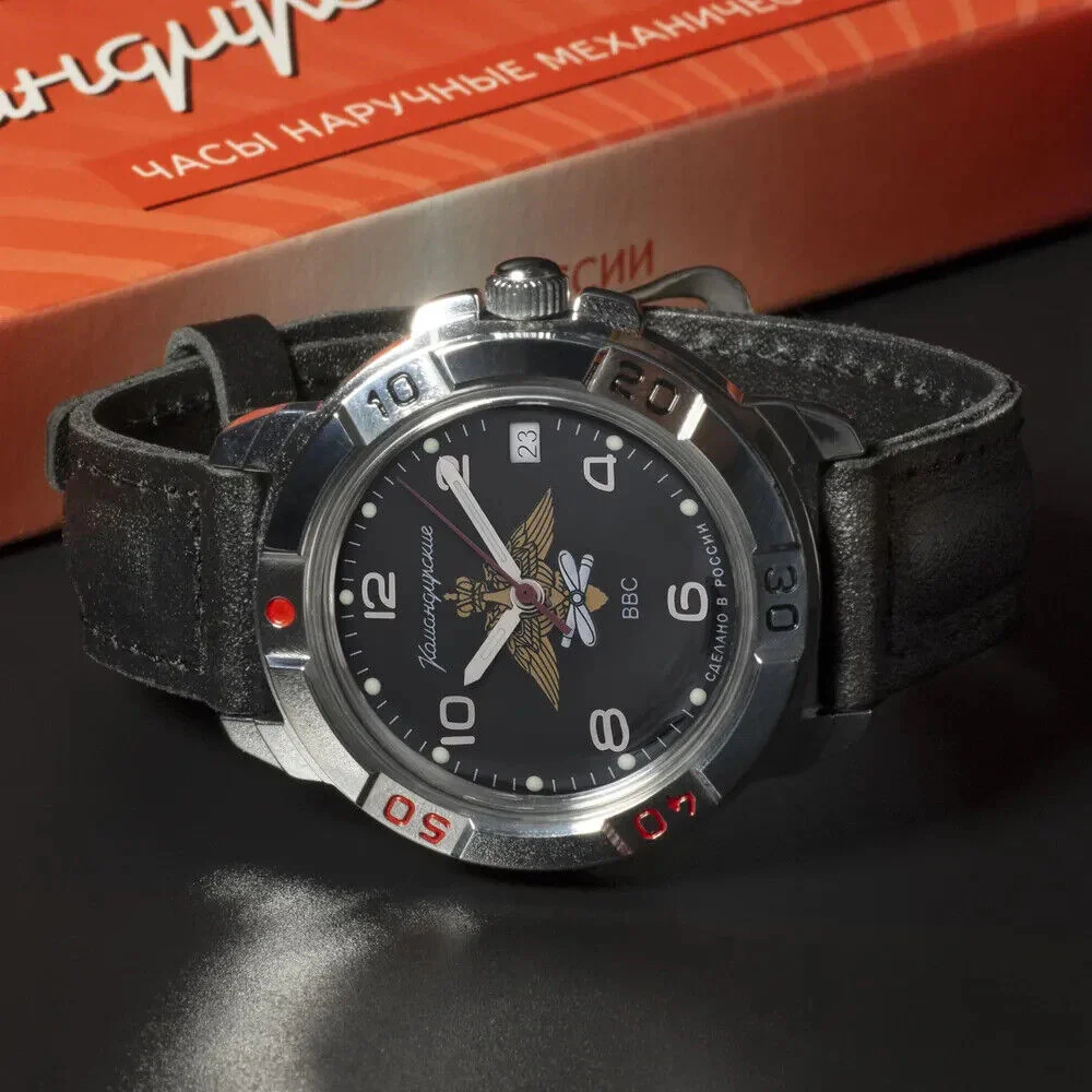 Vostok Komandirskie 431928 Mechanical Military Watch - Image 5
