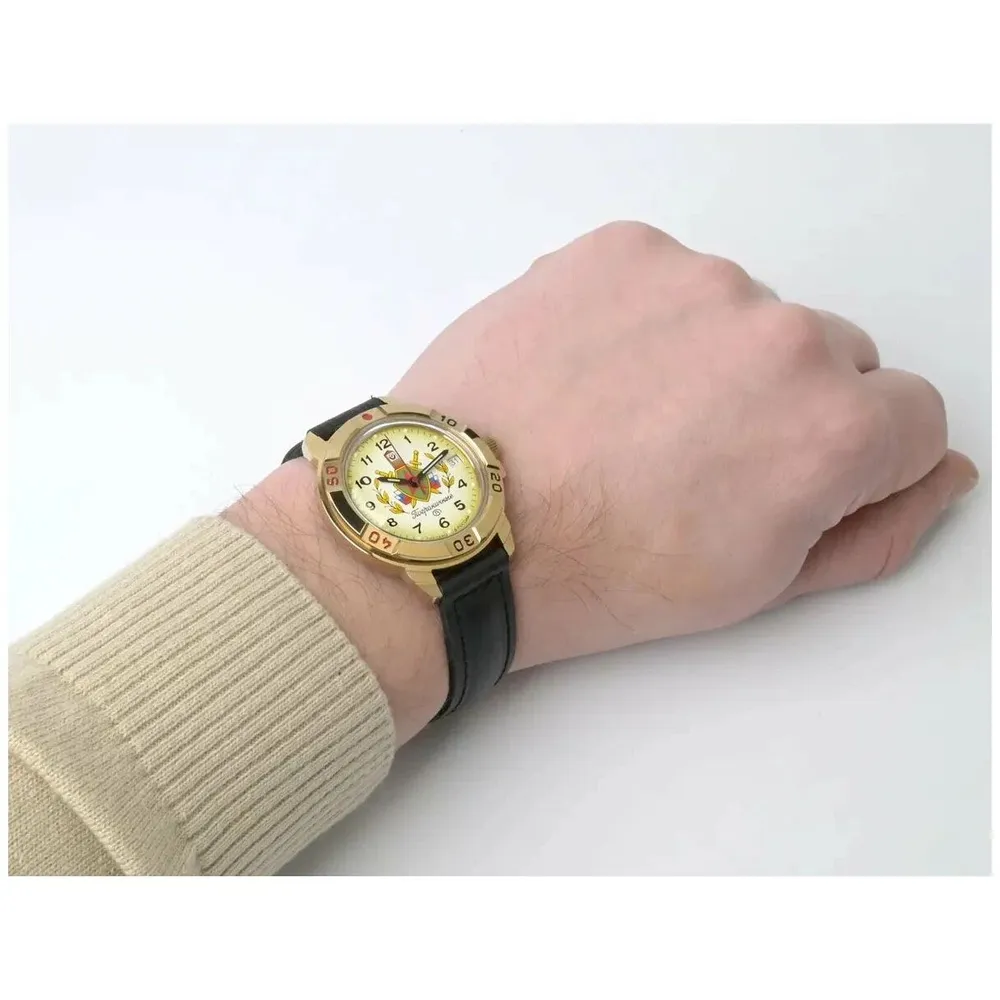 Vostok Komandirskie 439878 Border Troops Watch - Image 8