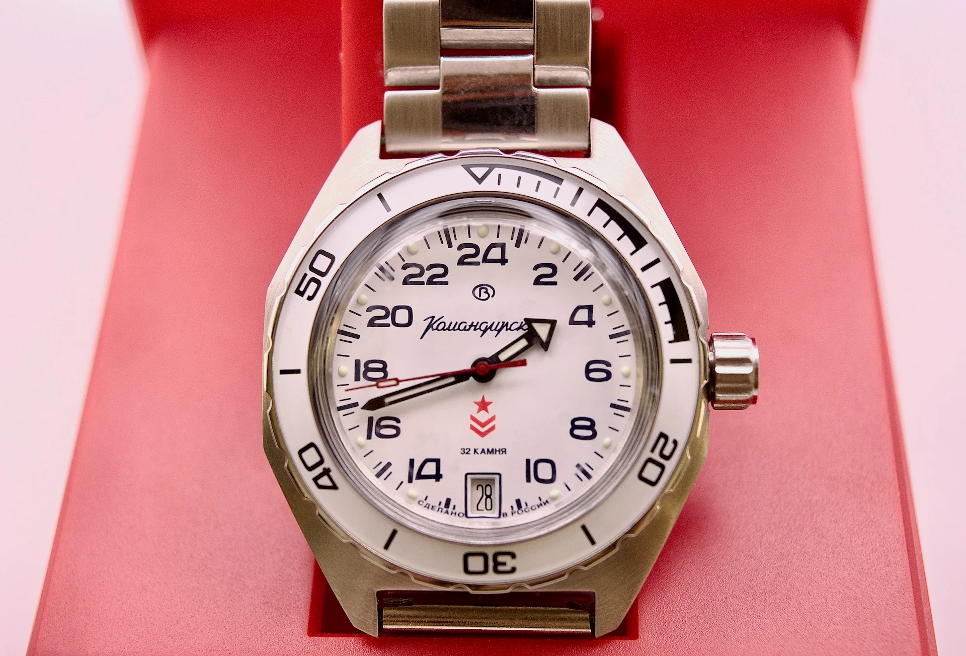 Vostok Komandirskie 650546 24-Hour Watch - Image 5