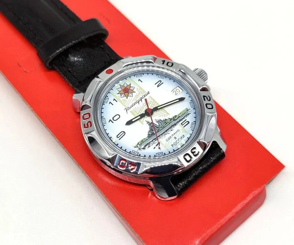 Vostok Komandirskie 811428 Military Mechanical Watch - Image 5