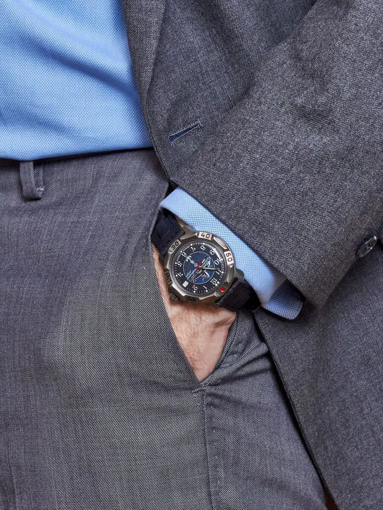Vostok Komandirskie 816831 Submarine Captain Watch - Image 6
