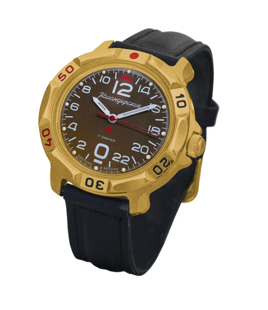 Vostok Komandirskie 81716V 24-Hour Military Mechanical Watch - Image 3