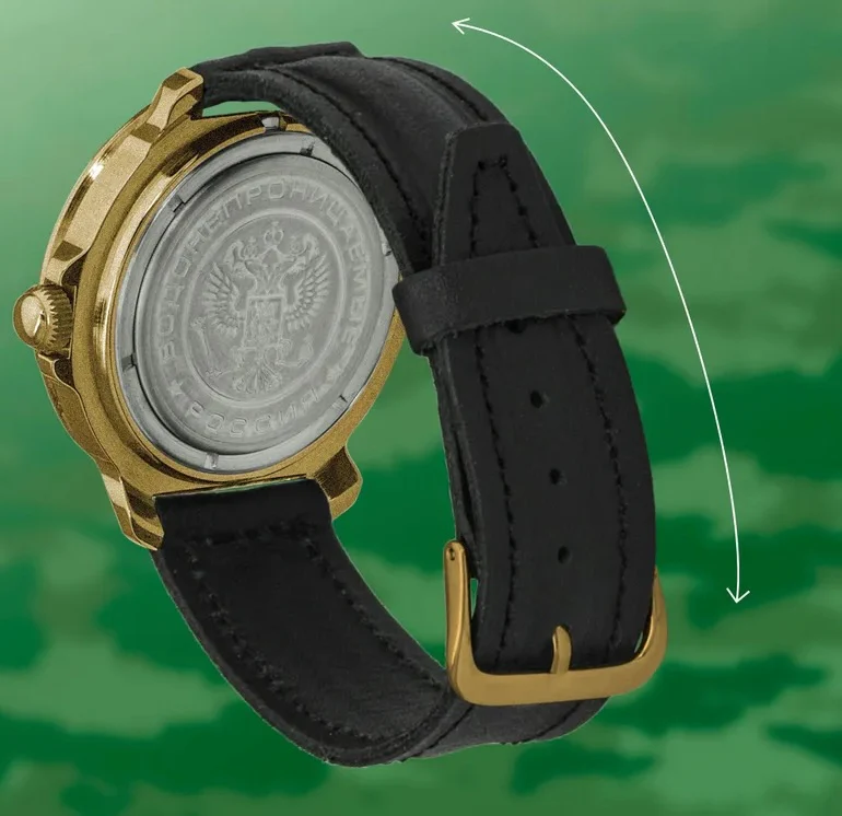 Vostok Komandirskie 81716V 24-Hour Military Mechanical Watch - Image 5