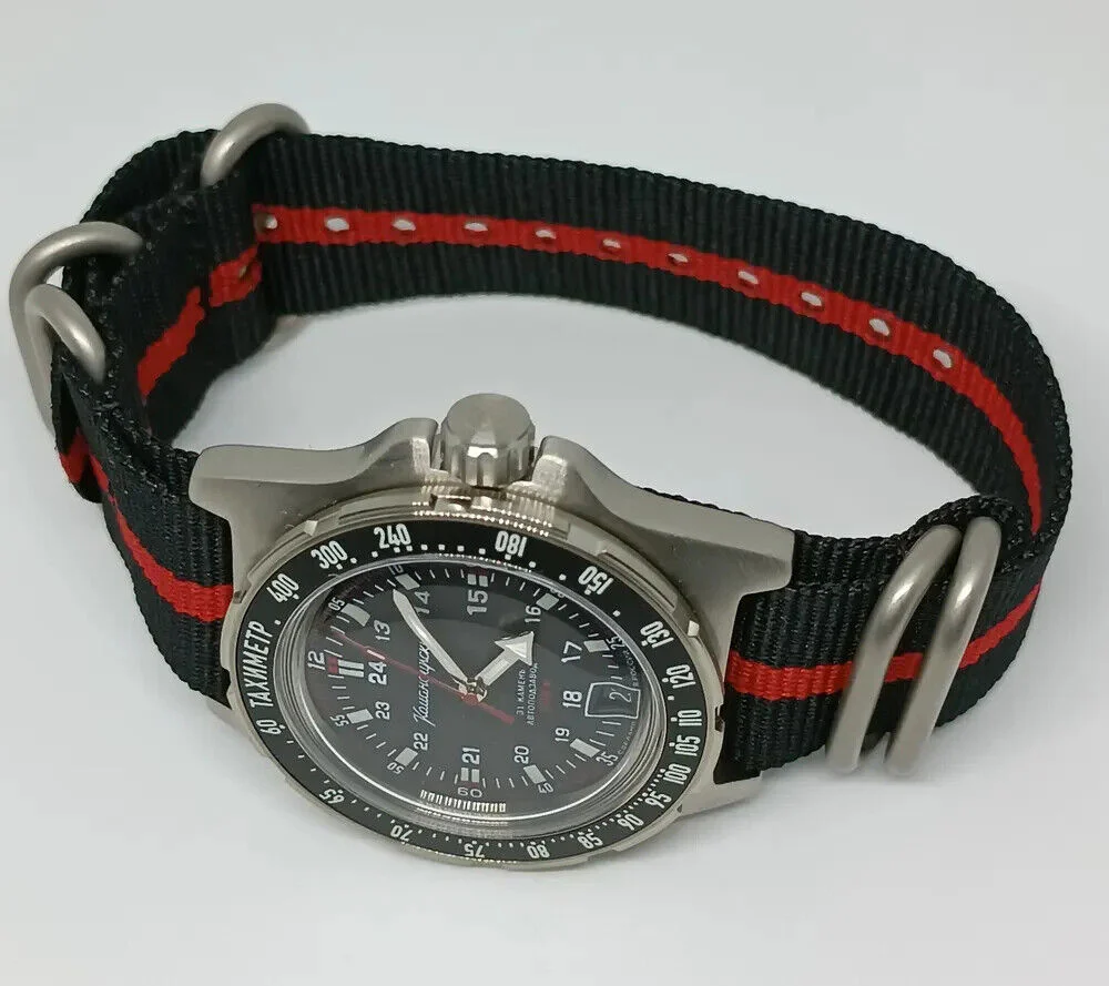 Vostok Komandirskie 95061B Watch with Tachymeter - Image 7