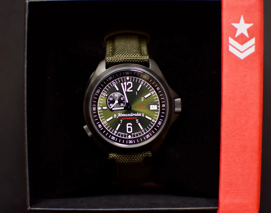 Vostok Komandirskie K-34 476966 Watch [Exclusive] - Image 6