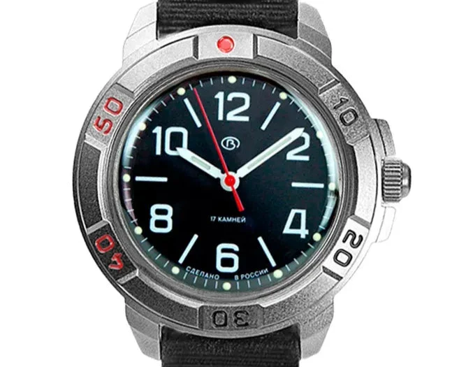 Vostok Komandirskie 43613V Mechanical Military Watch