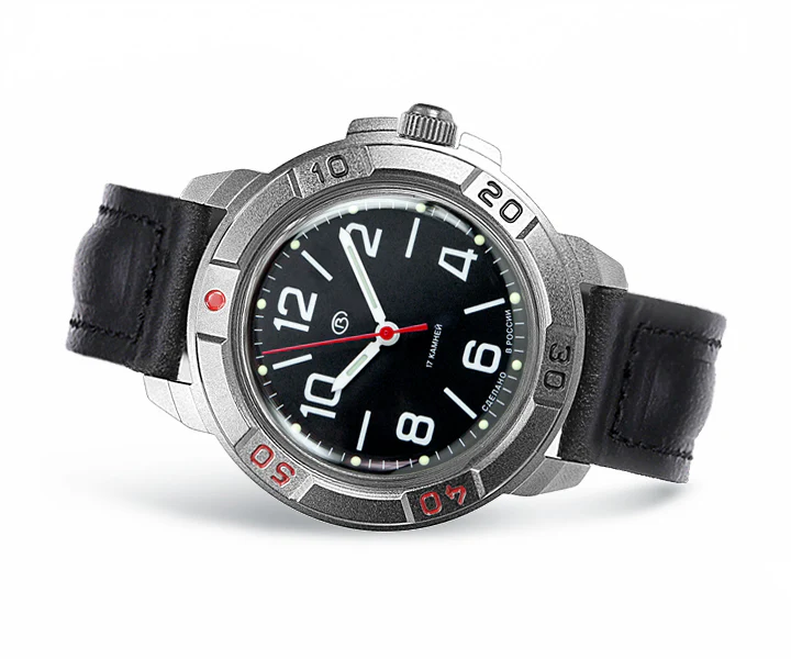Vostok Komandirskie 43613V Mechanical Military Watch - Image 2